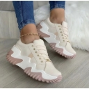 Thick soled sponge cake heel sports casual shoes, large single shoes S683373212010