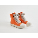 High top shoes, thick shoelaces, large eyelets, men's and women's same pair of cricket shoes S691336978378