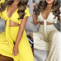 Fashion sexy casual two-piece jumpsuit HC716