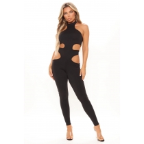 Pure color fashion sexy tailored jumpsuit z9102