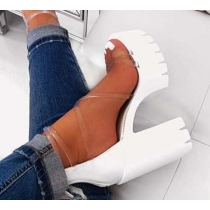 New platform high heel women shoes sandals BY9084