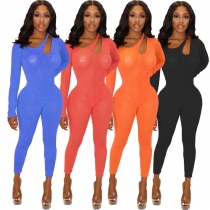 Sexy perspective design jumpsuit YT3292
