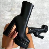 super high heel platform ankle boots  FL676947452864