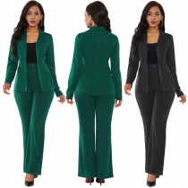 Solid suit, professional dress, sexy two-piece suit YD5239