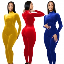 Sexy fashion tight non down jumpsuit YD8679