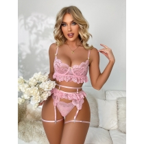 Large sexy underwear pajama lace cut-out patchwork suit XY91120