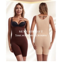 One-piece vest with waistband and buttocks MZTB3023