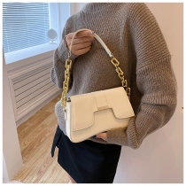 Simple texture, temperament, commuting chain, underarm bag, shoulder bag, small square bag MS8302