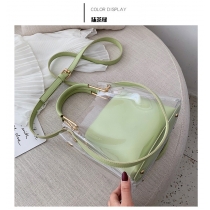 Handheld versatile shoulder bag, fashionable and stylish, transparent jelly crossbody bag FFC-2021