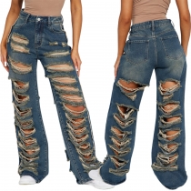 Slim Fit, Sexy, Slim Stretch, Perforated, and Flared denim jeans JLX5533