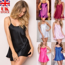Strap Dress Multicolor Seductive and Seductive Sleepwear Pajamas ZXF614339742201