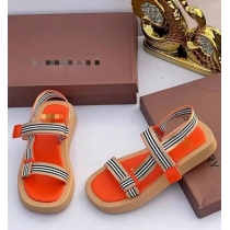 Women's candy colored thick soled casual sandals HWJ1869