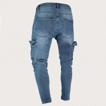 Stretchy workwear jeans for men CJ1910