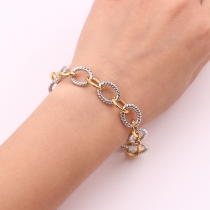Alloy color matching bracelet A659108690145