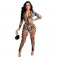 New style low-cut tie-knot plus size tight-fitting fishnet sexy nightclub suit M7193