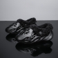 EVA parent-child hole shoes cotton slippers plus velvet cotton garden shoes parent-child feces S665049870696