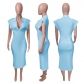 roman sleeveless polo-neck dress NK285
