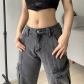 Street Hot Girl Style High Waist Casual Jeans HP24095