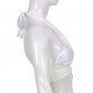 Irregular halter neck show chest vest straps beautiful back sexy collarbone sports wind top HT14425