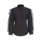 Women's Fashion Luxurious Ostrich Hair Shirt G0448