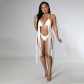 Sexy Two Piece Summer Bikini Strap Swimsuit Set HN079