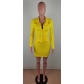 Women's fashionable temperament commuter solid color pleated skirt suit Q5270