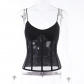Slim-fit corset sexy mesh see-through stitching suspenders QY21682