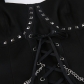 Net red street dark heavy industry style chain rivets thin camisole vest LQWAT20448