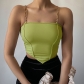 Chain Sling One Shoulder Top Summer One Collar Fashion Sexy Small Vest YY22100