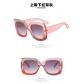 Square S-shaped diamond-studded sunglasses net red same style sunglasses fashion all-match sunglasses women KD6908
