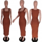 Women's Fashion Casual Skinny Dresses Long Skirts Y81357