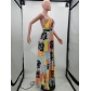 Printed Fashion Casual Swing Dress TK6243