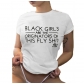 Women's Fashion Casual Stretch Cotton Printed T-Shirt SD20507