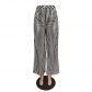 Sexy Ladies Striped Wide Leg Pants Multicolor Available (No Stretch) B9330