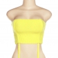 Women's fashion wrap chest vest slim fit hip hollow skirt suit women W22B15399
