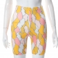 Printed High Waist Shorts Hip Lift Pants X22PT177