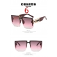 Letter H Frameless Sunglasses Polygonal Retro Sunglasses Fashion Personality Trendy Sunglasses KD6970