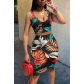 Tie-Dye Print Chic Casual Suit SD2080