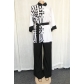 Casual suit printed stitching two-piece women's clothing XYL2671