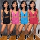 Women's Vest Open Back Navel Sexy Slim Casual Two-piece Set AC8330