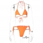 Bikini Swimsuit Sexy Cutout Tether Two Piece Set S269083W