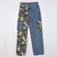 Statement Trend Contrast Pocket Stretch Jeans 7259PG