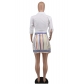 Temperament small women's fashion suit skirt casual small fragrance style skirt HX8622