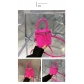 Striped Mini Lipstick Small Bag Fashion Portable Bucket Bag Personality Messenger Bag GH8638