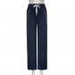 Elastic lace high waist slim street style fashion loose casual trousers LQWEP24493