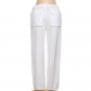 Fashionable high waist straight slim fit casual wide leg trousers K22P18724