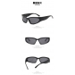 Sunglasses Steampunk Goggles Futuristic Sports Y2K Millennial Babes Sunglasses KD20896