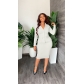 Autumn and winter OL jacket skirt suit casual work clothes two-piece set L360