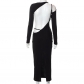 Long Sleeves Open Back Tie Long Sexy Dress M22DS347