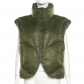Fashion stand collar sleeveless vest loose cotton coat K22Y20083